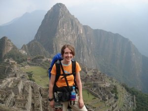 Ik voor Machu Picchu