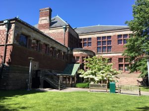 Harvard yard historisch gebouw Boston