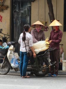 hanoi straatverkoper