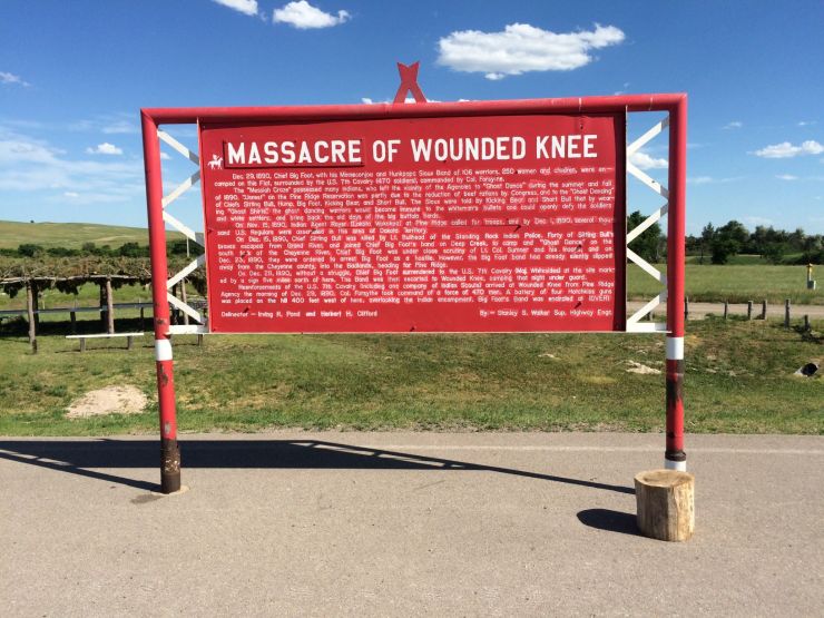 USA Wounded Knee massacre