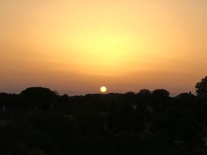 zonsondergang dordogne frankrijk