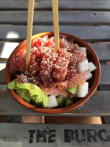 burger cafe tenerife poke bowl