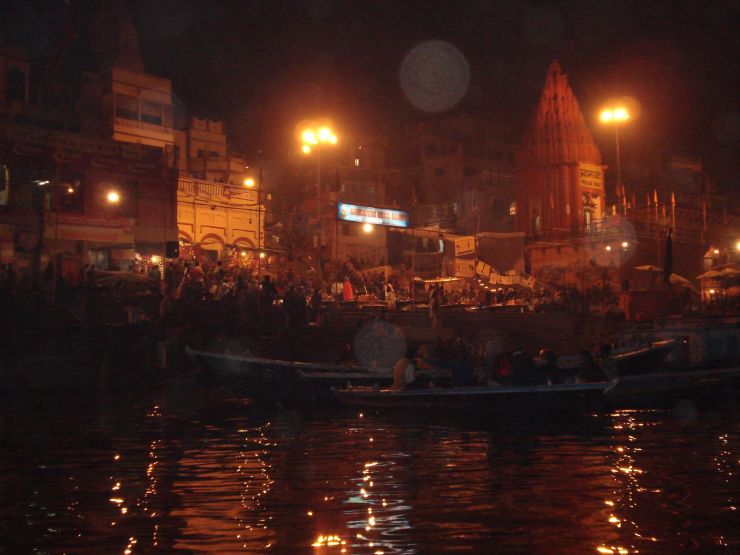 varanasi ganges avondritueel