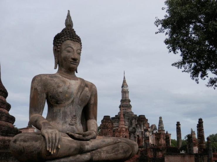 Tempels in Ayutthaya, Thailand