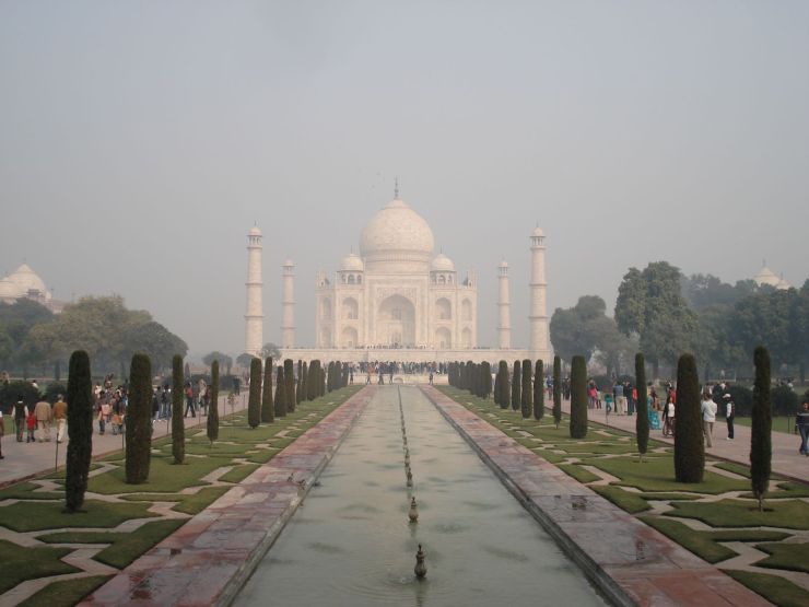 Taj mahal hoogtepunt india