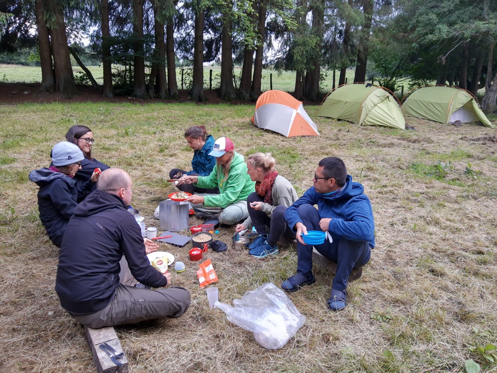 Bivak in de Ardennen