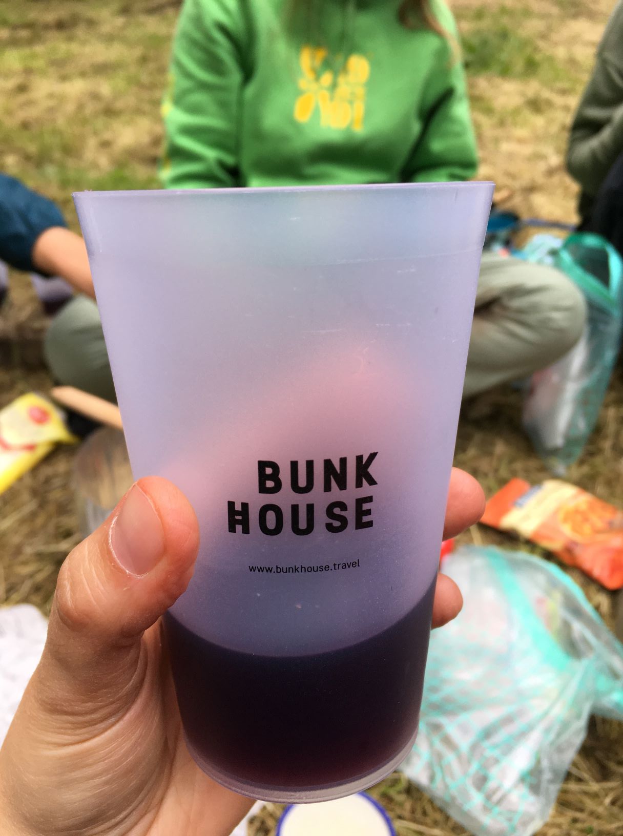 Wijntje op de camping