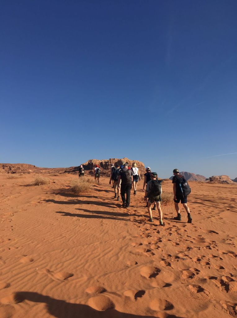 wandelen wadi rum