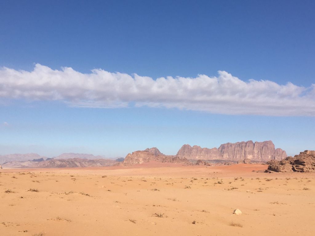 wadi rum uitzicht