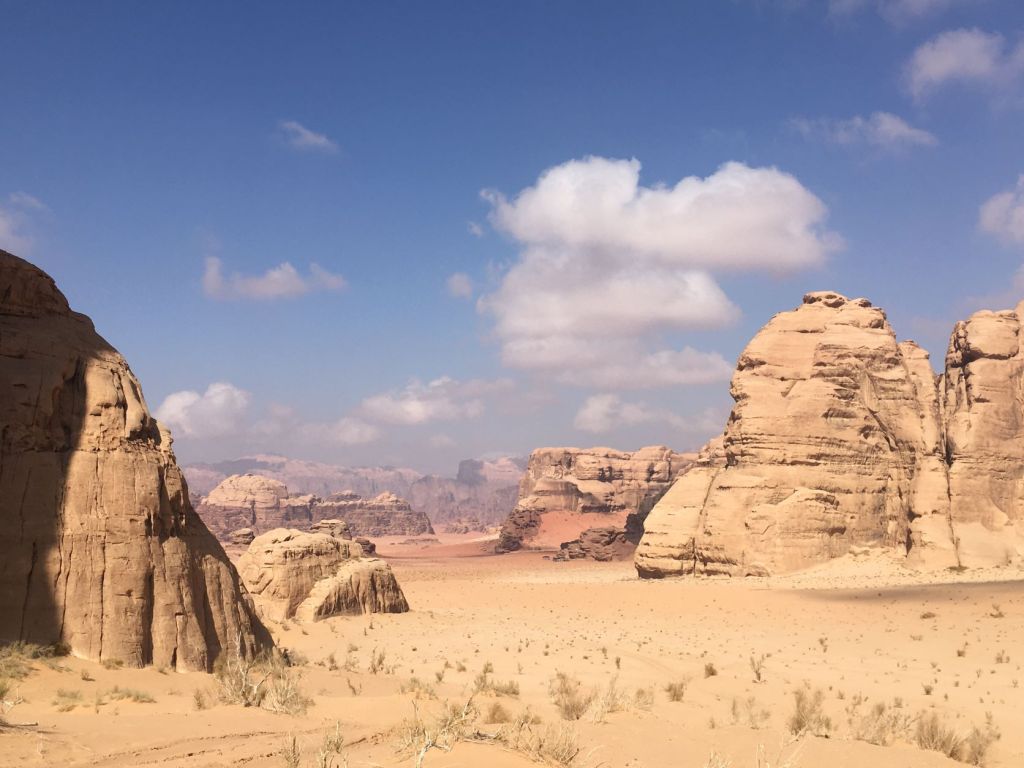 wadi rum uitzicht
